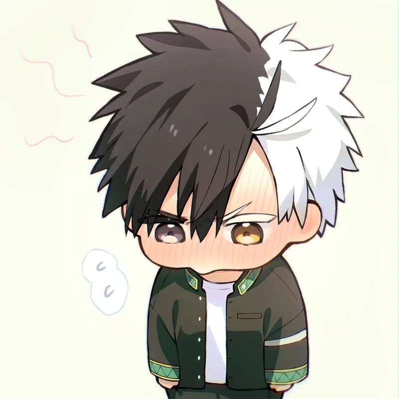 Gợi ý cực chất từ bộ hình chibi nam ngầu