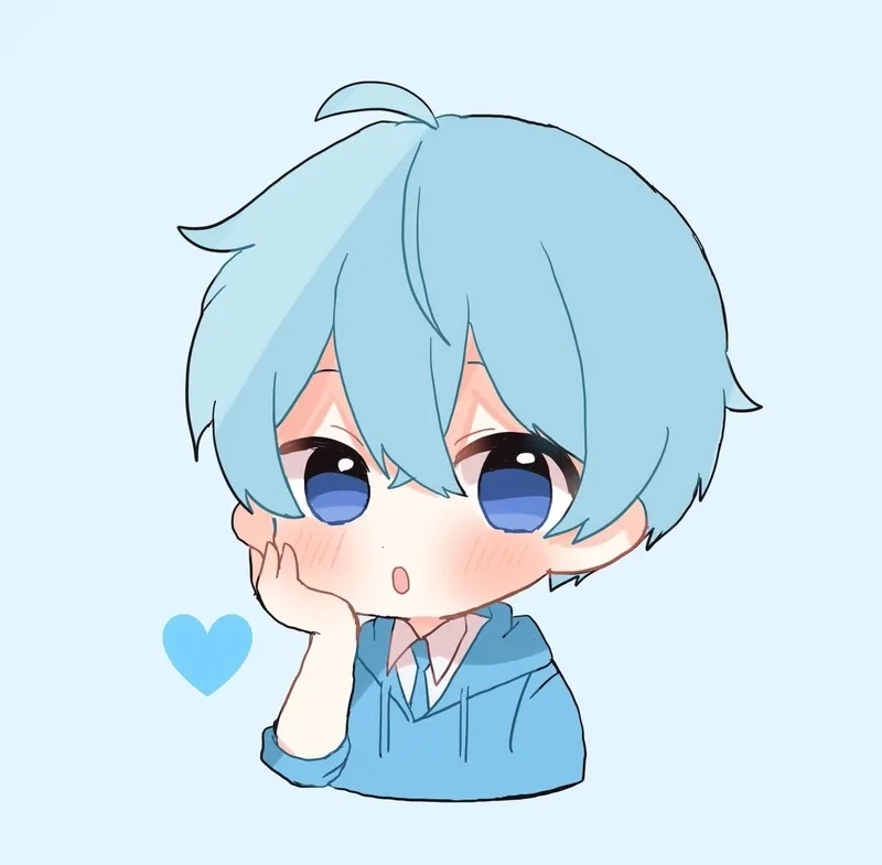 Khám phá vẻ ngoài đáng yêu hình anime nam chibi