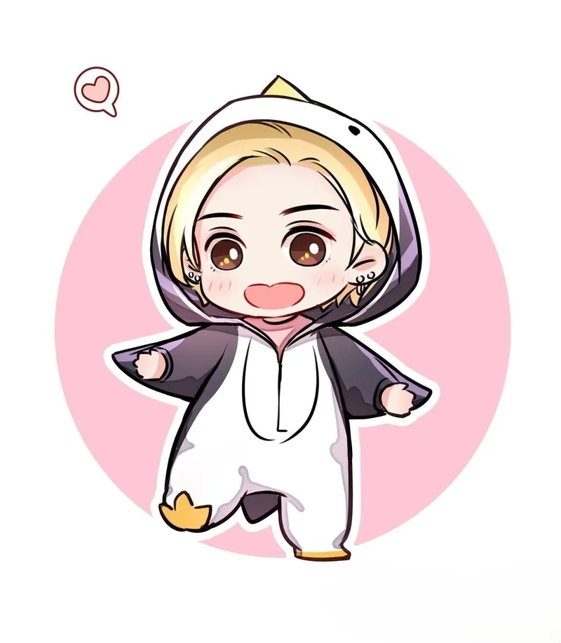 Thế giới anime đáng yêu qua ảnh anime chibi nam