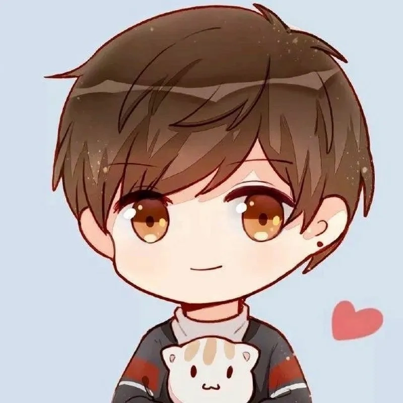 Góc ảnh cực chất dành cho fan hình anime nam dễ thương