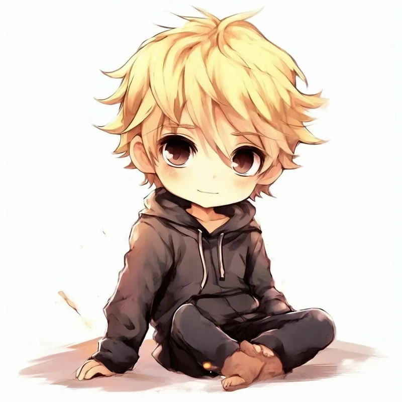 Lưu ngay bộ ảnh cực xinh hình chibi nam cute