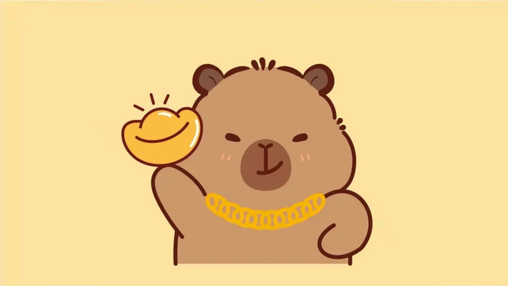 Tận hưởng bộ sưu tập avatar capybara chibi cute
