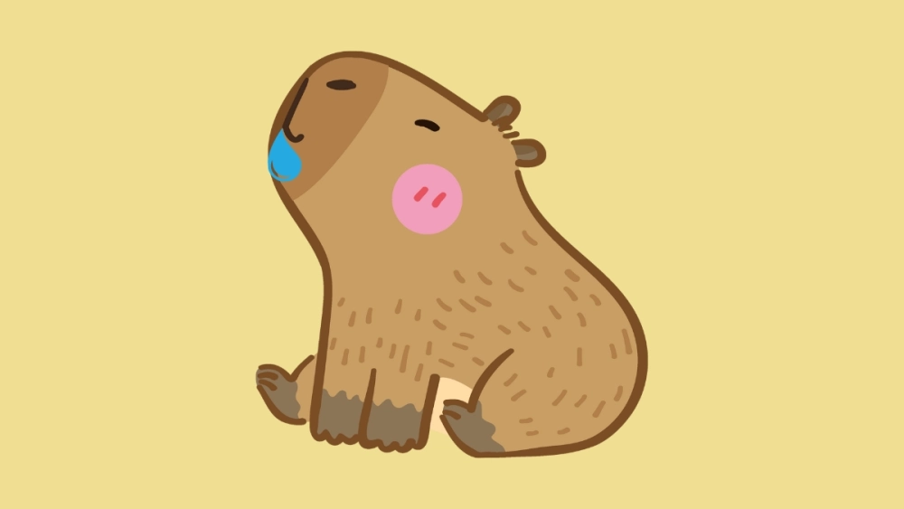 Tải về ngay avatar avatar capybara chibi cute