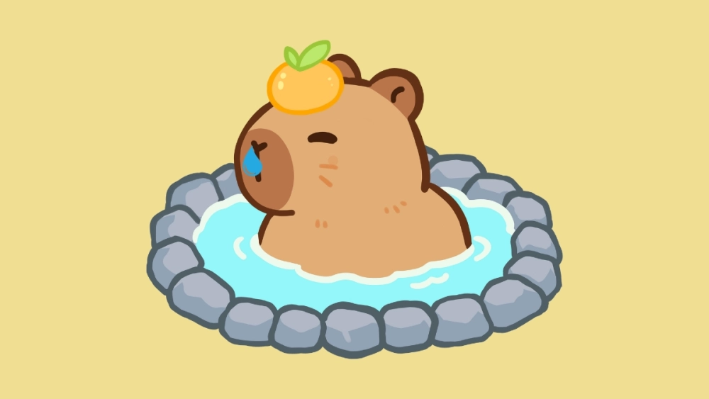 Thể hiện cá tính với chibi cute avatar capybara chibi cute