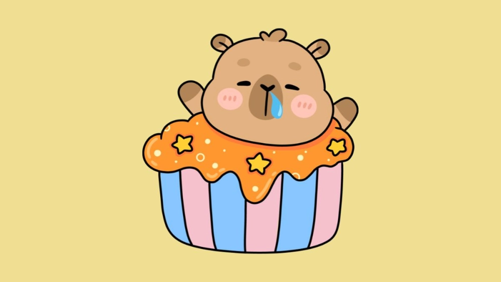 Bộ sưu tập dễ thương chibi avatar capybara chibi cute