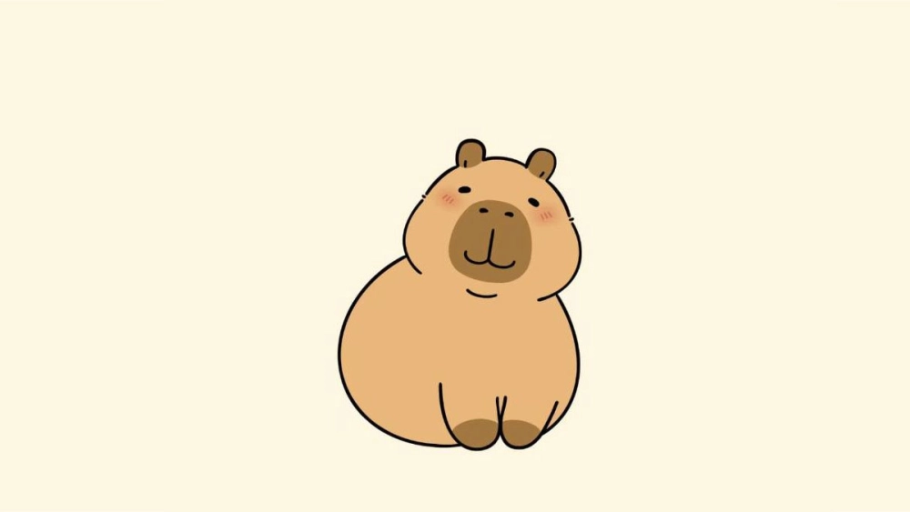 Làm nổi bật profile với chibi cute avatar avatar hình nền capybara cute chibi