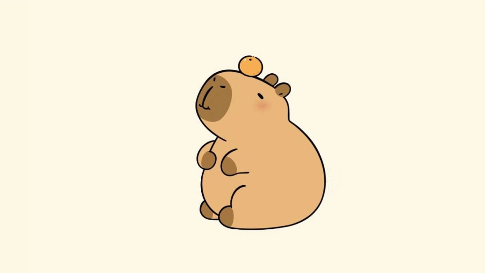 Khám phá nét ngộ nghĩnh chibi chibi vô tri avatar capybara cute