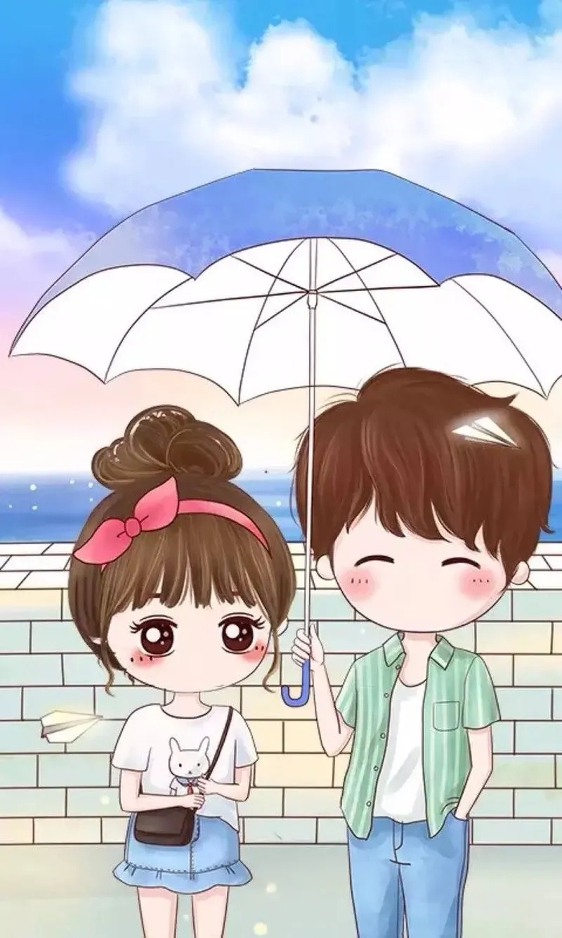Tạo điểm nhấn với chibi cute avatar đôi ảnh cặp