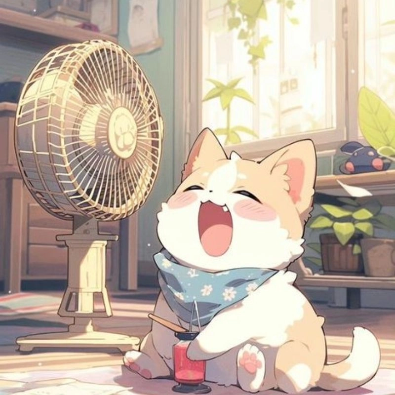 Tỏa sáng phong cách với mèo chibi avatar cute