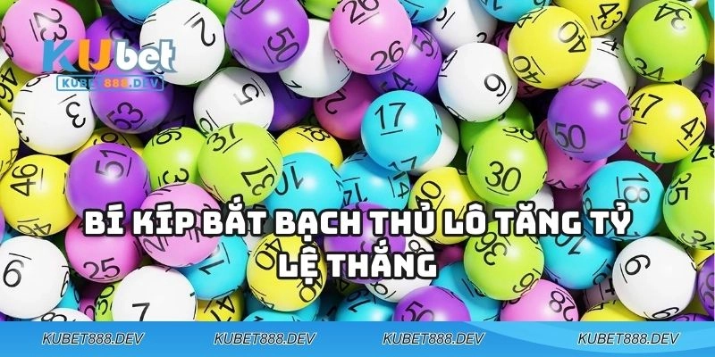 Bí kíp bắt bạch thủ lô tăng tỷ lệ thắng