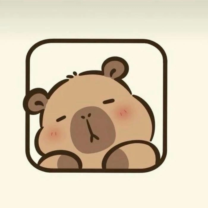 Tải về bộ ảnh nền ảnh nền capybara chibi