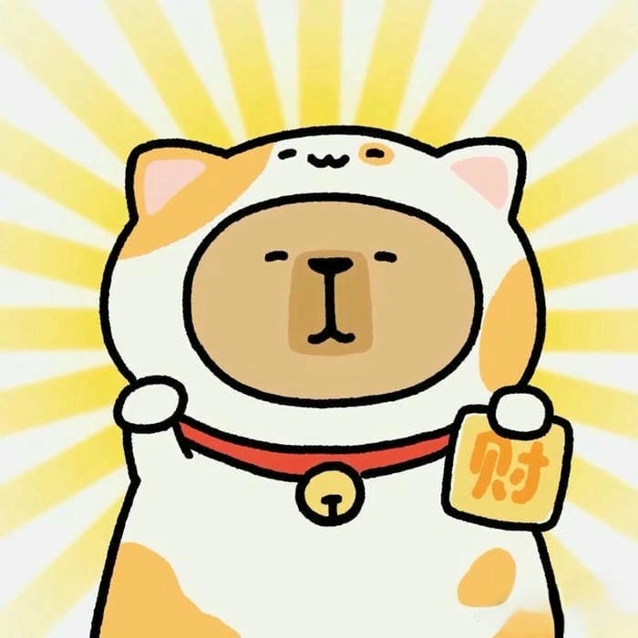 Thỏa thích ngắm hình ảnh capybara chibi cute