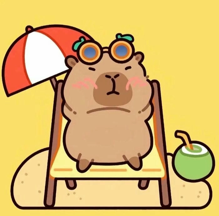 Cập nhật ngay avatar capybara chibi cho bạn