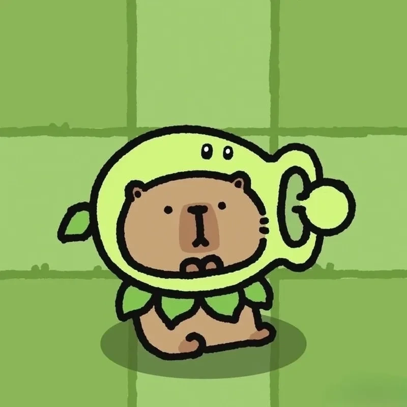 Tận hưởng ngay bộ capybara anime chibi