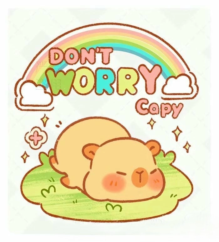 Bộ sưu tập hình ảnh nền hình ảnh nền capybara chibi cute