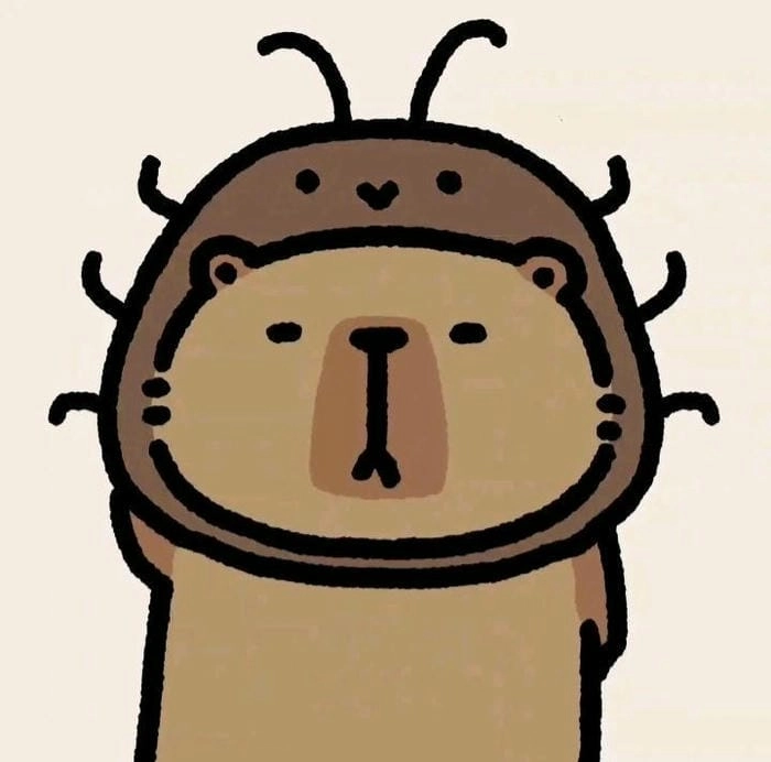 Ngắm nhìn ngay capybara chibi hồng
