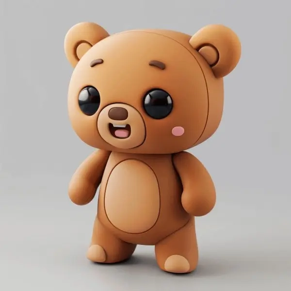 Khám phá ngay avatar dễ thương gấu chibi cute