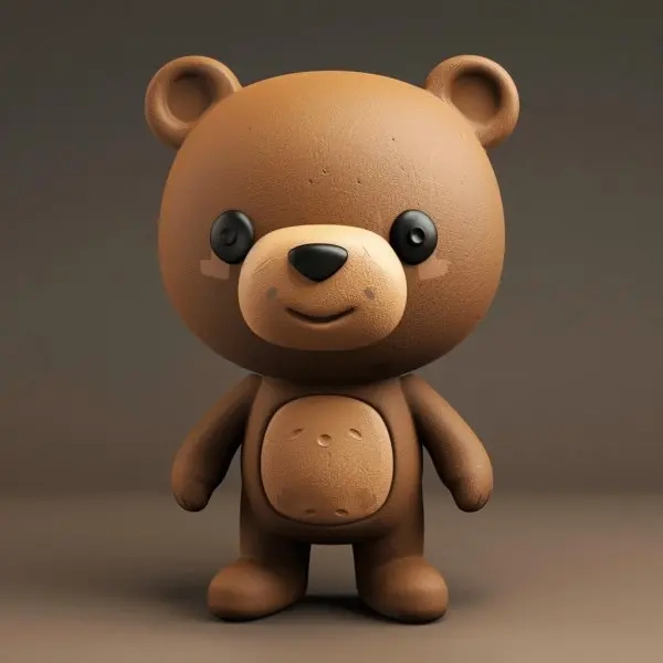 Tham khảo ngay gấu cute chibi avatar khủng log