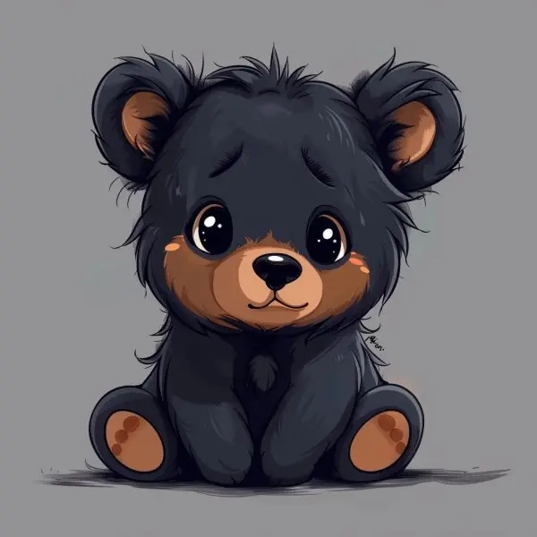 Bộ ảnh đẹp ảnh anime chibi avatar gấu cute
