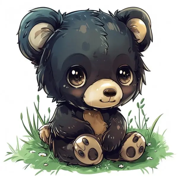 Cùng ngắm nhìn hình ảnh chibi avatar gấu cute đôi