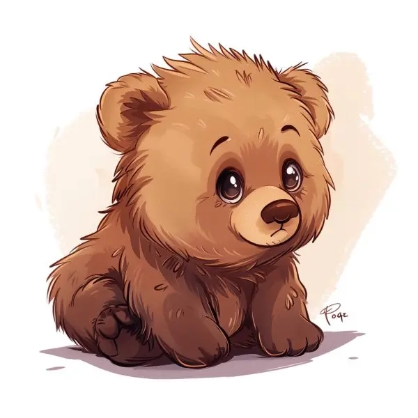 Đổi phong cách với avatar gấu cute chibi