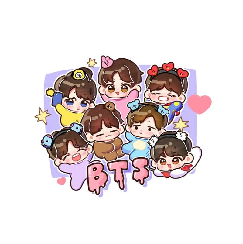 Tổng hợp những anh chibi bts mới nhất