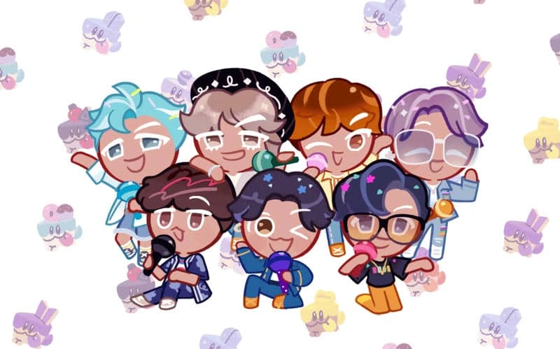 Ngắm nhìn bộ hình chibi bts mới nhất
