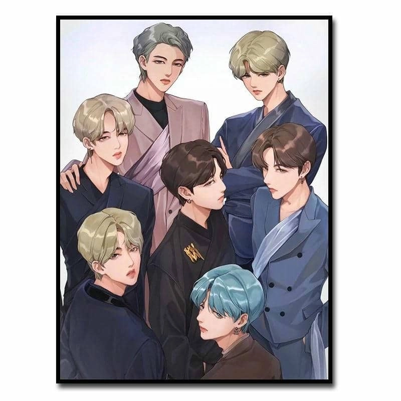 Học ngay cách vẽ bts chibi cute siêu dễ