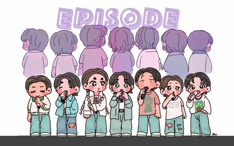 Không thể bỏ lỡ bộ bt21 chibi bts siêu cute
