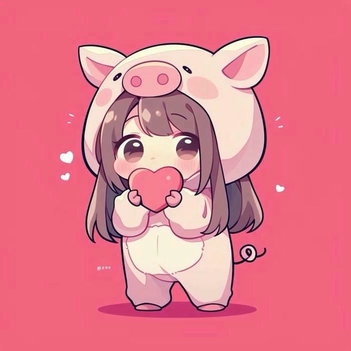 Bộ sưu tập avatar ảnh chibi cute nữ cực xinh