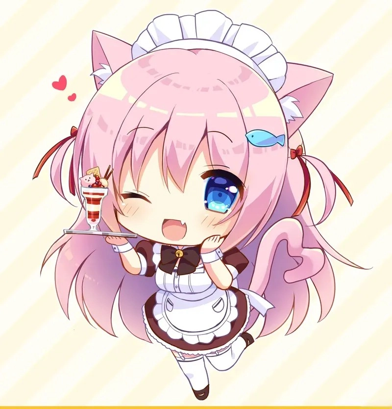 Thưởng thức bộ sưu tập chibi nữ cute nổi bật