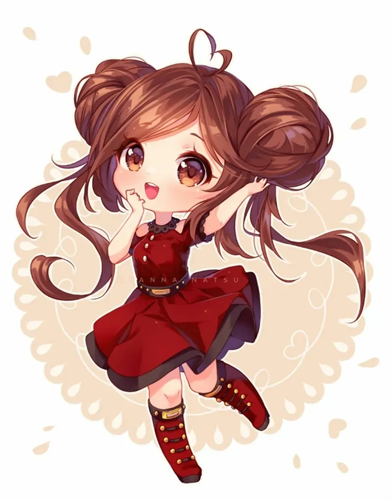 Tìm kiếm hình ảnh nữ chibi cute siêu dễ thương