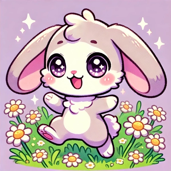 Đừng bỏ lỡ ảnh thỏ chibi cute siêu dễ thương hôm nay