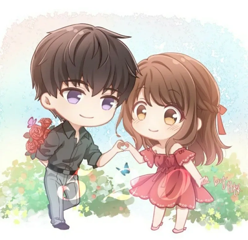 Bộ ảnh đẹp nhất về chibi cặp