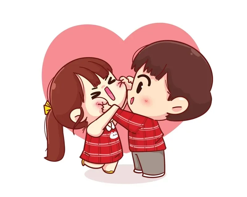 Xem ngay bộ hình couple chibi đẹp mắt