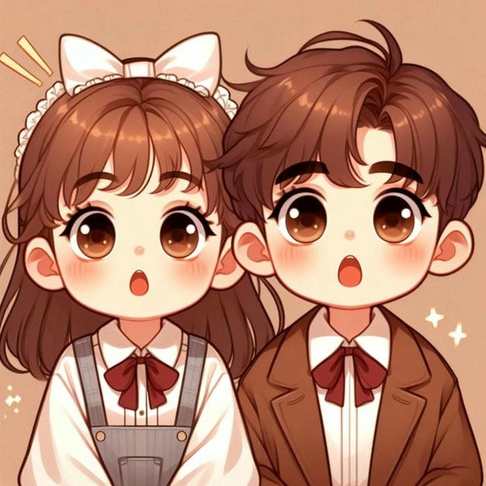 Bộ sưu tập hình ảnh chibi cặp đôi hot trend