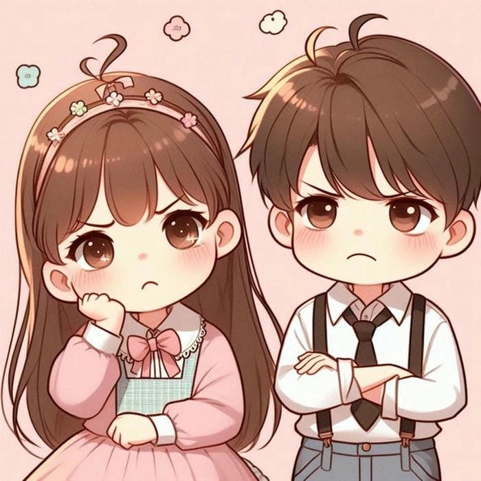 Tìm ngay hình ảnh chibi cặp đôi dễ thương ngộ nghĩnh