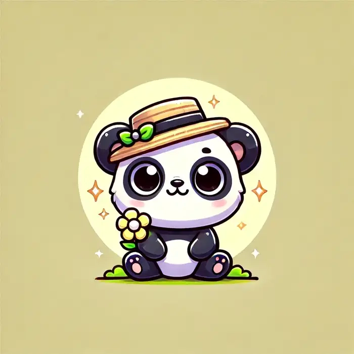 Khám phá ngay avatar ảnh gấu trúc cute chibi