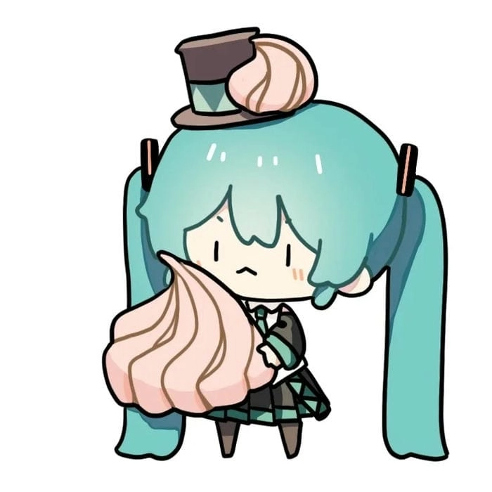 Chiêm ngưỡng nét dễ thương hatsune miku chibi