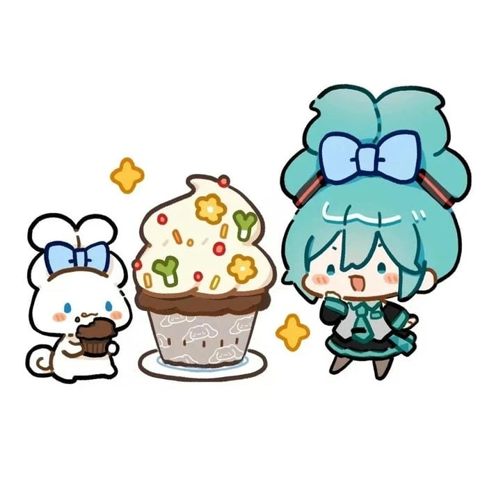 Bộ sưu tập siêu dễ thương miku chibi cute