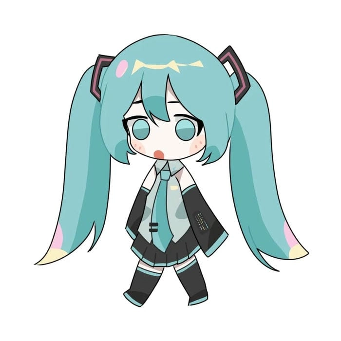 Tham khảo ý tưởng vẽ miku anime chibi cute dễ vẽ