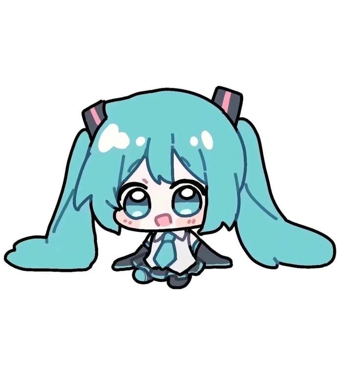 Hình ảnh đáng yêu của miku chibi