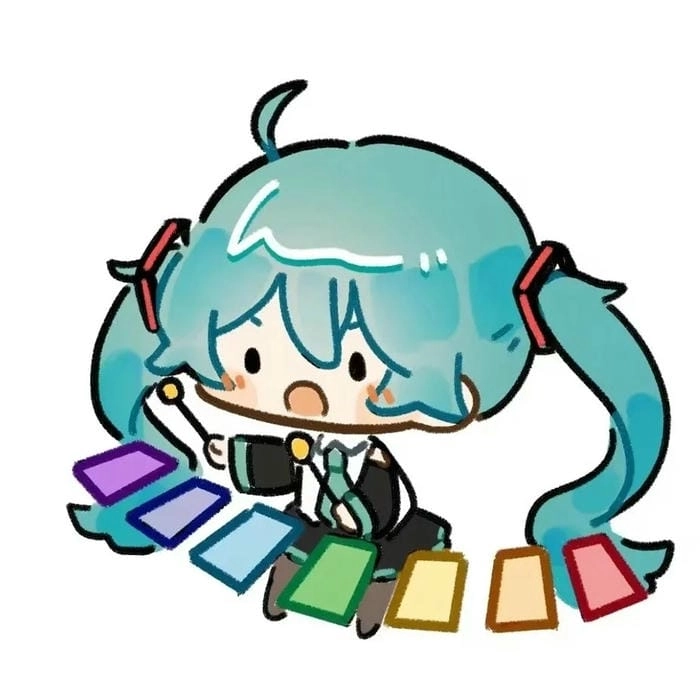 Trang trí thiết bị với miku chibi wallpaper