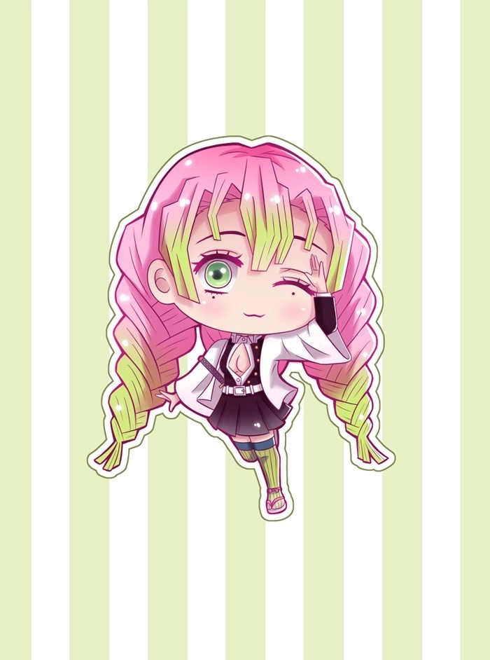 Ghim lại mẫu vẽ chibi mitsuri drawing