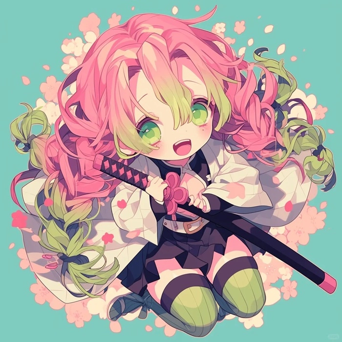 Sưu tầm ngay bộ chibi mitsuri sticker