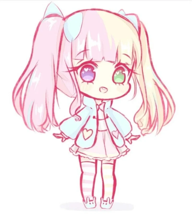 Chọn ngay bộ hình chibi nữ ngầu cá tính