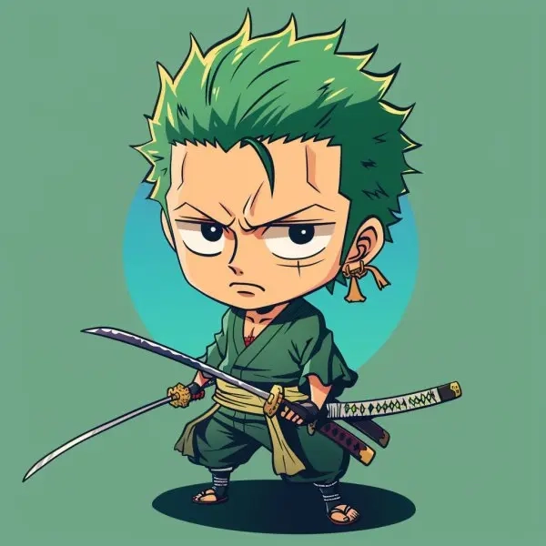 Khám phá bộ ảnh zoro chibi ngầu