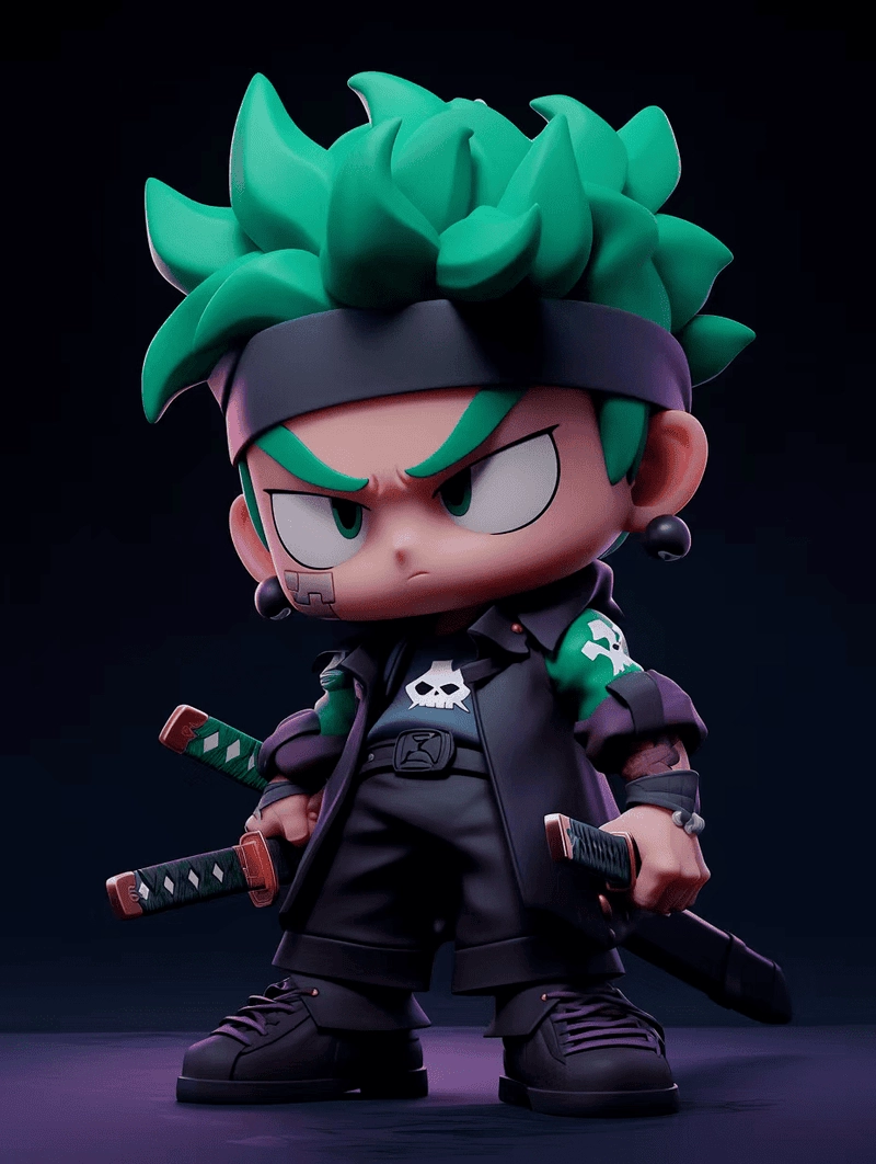 Hình ảnh chất lừ của zoro 6 múi