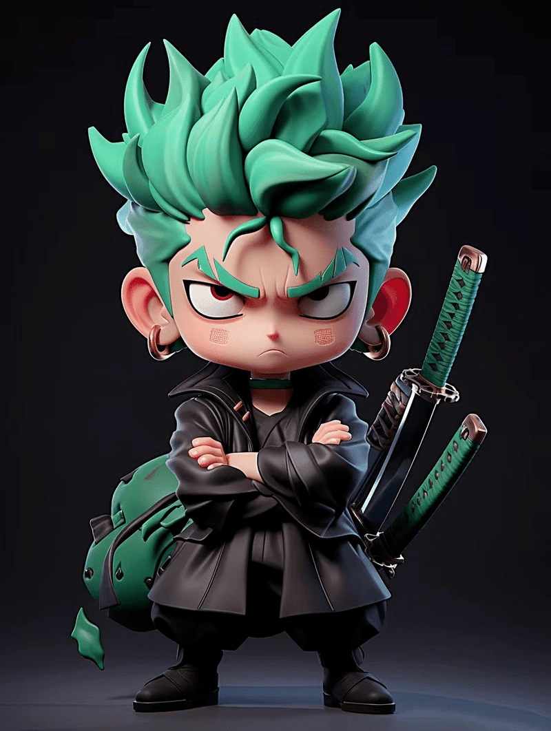 Tải ngay bộ hình nền zoro chibi