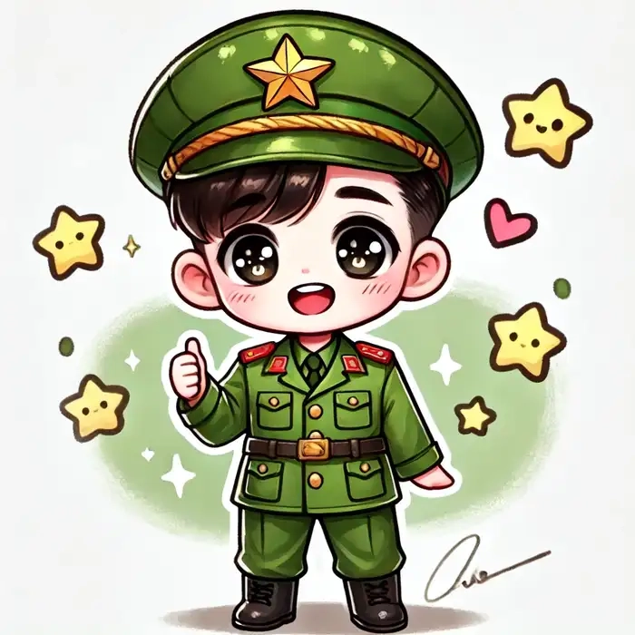 Khám phá bộ sưu tập bộ đội hải quân chibi